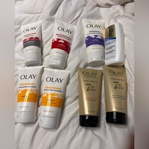 OLAY Skincare Collection - Red, Orange, Gold, Black